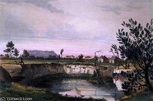 Messrs' Arthur's Sheep Station — George French Angas