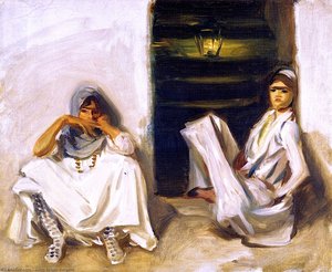 Two Arab Women — John Singer Sargent, Impressionistic Realism