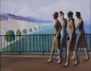 Americans In Paris — Guy Pene Du Bois