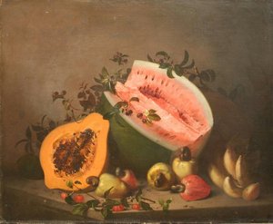 Papaya And Watermelon — Agostinho José Da Mota