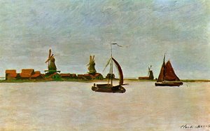 The Voorzaan — Claude Monet