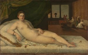 Reclining Venus, Lambert Sustris (attributed To), C. 1540 - C. 1560 — Lambert Sustris