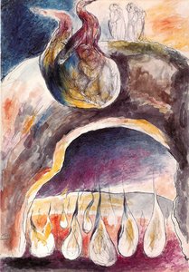 Ulises Y Diomedes Envueltos En La Misma Llama — William Blake