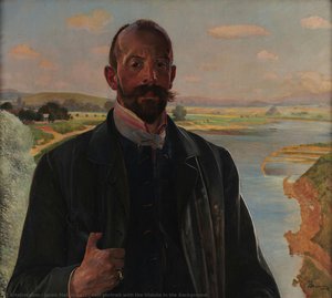 Self-portrait with the Vistula in the Background