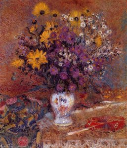 Vase Of Flowers — Georges Lemmen