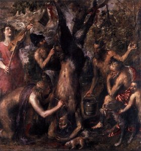 The Flaying Of Marsyas — Titian Ramsay Peale Ii, Renaissance