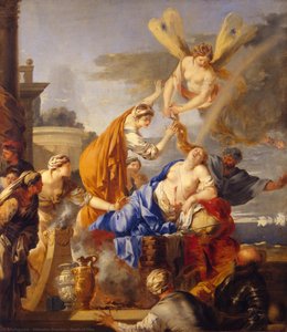 Death Of Dido — Sébastien Bourdon, Baroque