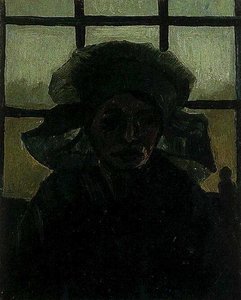 Head Of A Woman — Vincent Willem Van Gogh, Post-impressionism
