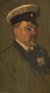 H. Long, Rn — George Edmund Butler, Impressionistic Landscape
