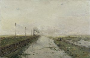 Landscape With A Train — Paul Joseph Constantine Gabriel