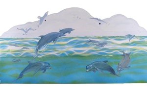 Dolphin Scene — Sally Court