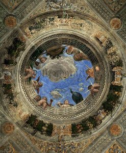 Ceiling Oculus — Andrea Mantegna, Early Renaissance