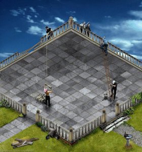 Optik-terrasse — Maurits Cornelis Escher