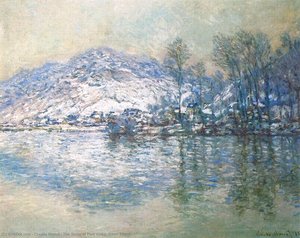 The Seine at Port Villez, Snow Effect
