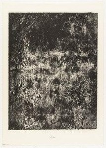 Fire (feu) From The Portfolio Sites And Paths (sites Et Chaussées) From Phenomena (les Phénomènes) — Jean Philippe Arthur Dubuffet
