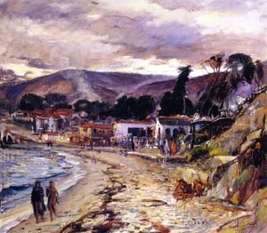 Laguna On A Cloudy Day (also Known As Main Beach) — Joseph Kleitsch