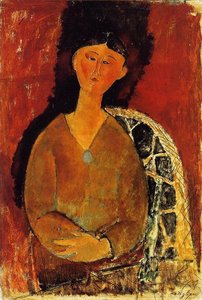 Beatrice Hastings, Seated — Amedeo Clemente Modigliani, Early Modernism