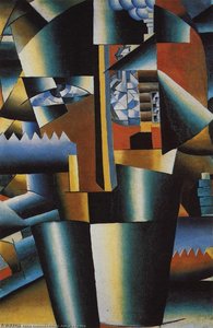 Portrait Of Ivan Kliun — Kazimir Malevich