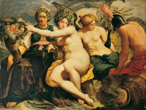 Allegorie Der Vier Elemente