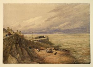 Lynmouth Harbour — David Cox