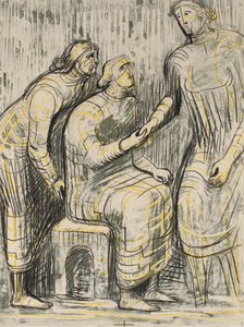 Three Female Figures (cramer 16) — Henry Moore
