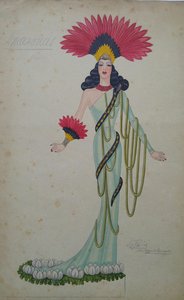 Allegorical Costume: Amazonas — Maria Sophia Jobim Magno De Carvalho