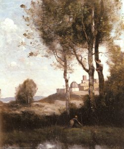Les Denicheurs Toscans — Jean-baptiste-camille Corot
