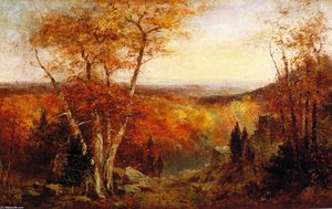 In The Adirondacks — Homer Dodge Martin, Barbizon Romanticism