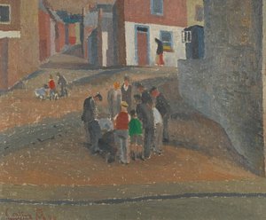 Belfast Street Scene — Colin Middleton