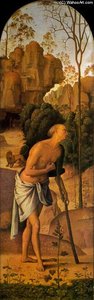 The Galitzin Triptych: St Jerome — Vannucci Pietro (le Perugin)