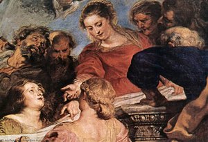Assumption Of The Virgin (detail)2 — Peter Paul Rubens