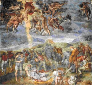 The Conversion Of Saul — Michelangelo Buonarroti