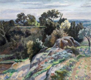 Valley Of The Rhône — Roger Eliot Fry