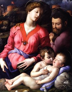 Holy Family — Agnolo Bronzino