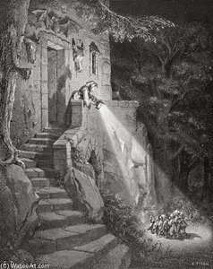 The Dwelling Of The Ogre — Paul Gustave Doré, Romantic Illustration