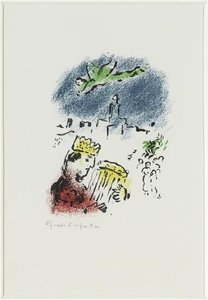 King David — Marc Chagall