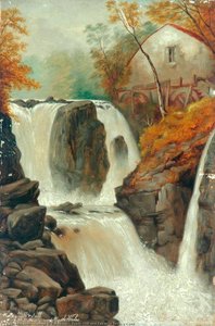 Pandy Mill And Fall Near Betts Y Coed — George H Blackburn