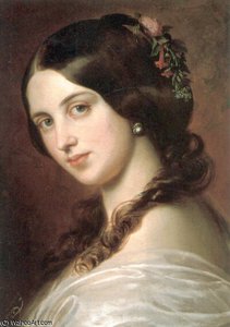 Madchenbildnis — Eugen Von Blaas