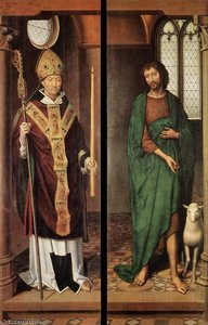 Late - Passion (greverade) Altarpiece (first Closed Position) — Memling, Hans