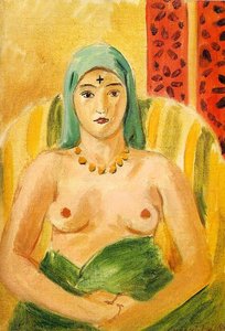 Odalisque, Half-length (the Tatoo) — Henri Matisse
