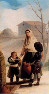 Beggars At The Fountain — Francisco José De Goya Y Lucientes, Romanticism