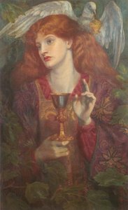 The Holy Grail — Dante Gabriel Rossetti, Pre-raphaelite Romanticism