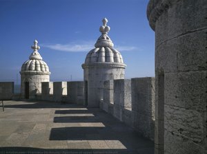 Pplatform of upper terrace/bulwark