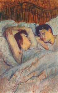 In Bed — Henri De Toulouse-lautrec, Post-impressionism