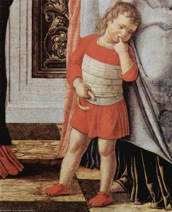 The Circumsicion Of Jesus, Detail — Andrea Mantegna