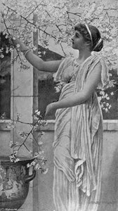 Apple Blossom — Henry Ryland, Academic Realism
