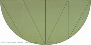 1/2 V Series (medium Scale) — Robert Mangold