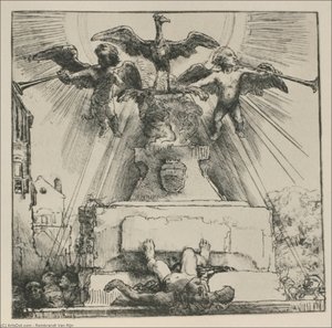 An Allegorical Piece — Rembrandt Van Rijn