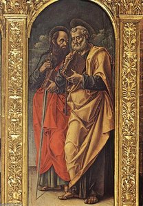Sts Paul And Peter — Bartolomeo Vivarini