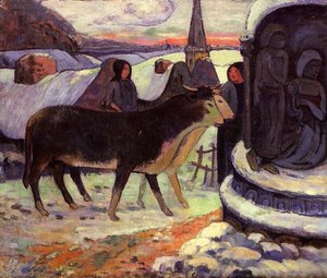 Christmas Night — Eugène Henri Paul Gauguin